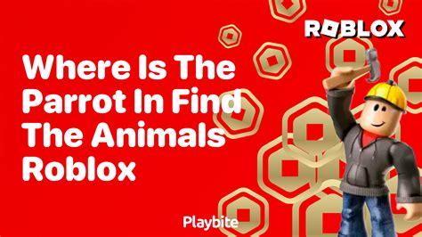 How to Find the Parrot in Find the Animals Roblox game - YouTube
