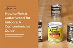 How to Finish Cedar Wood