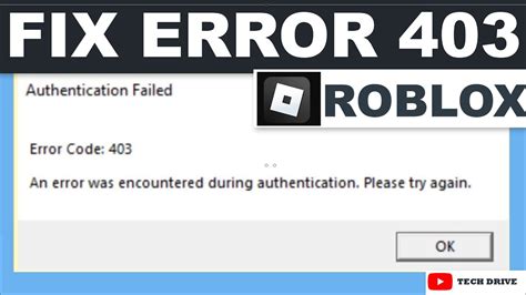 How to Fix \"Error Code: 403 An error was encountered during 