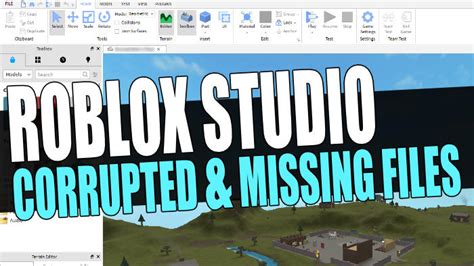 How to Fix \"Some Studio files are missing or corrupted\" in Roblox 