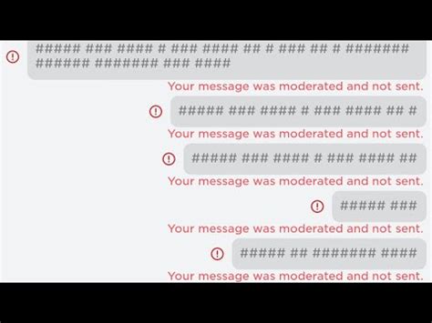 How to Fix \'\'Your Message Was Moderated and Not Sent\'\' Issue in 