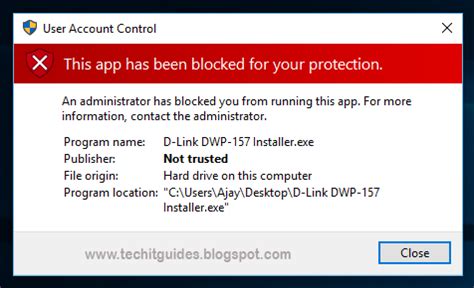 How to Fix Blocked D-Link Software