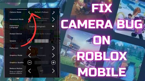 How to Fix Camera Bug in Roblox Mobile - Gauging Gadgets