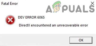 How to Fix Error 6065