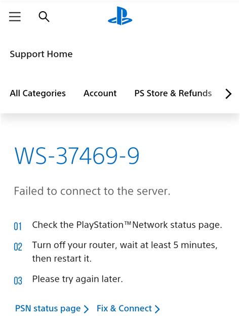 How to Fix Error WS-37469-9 for PlayStation 4