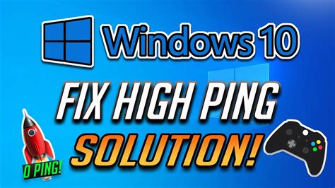 How to Fix High Ping on Windows 10
