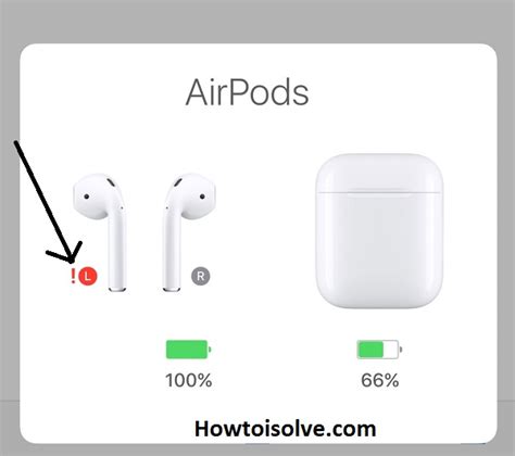 How to Fix Red Exclamation Point Error on Left or Right AirPod