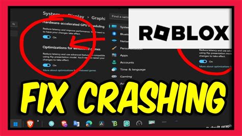 How to Fix Roblox Crashing on Windows 11