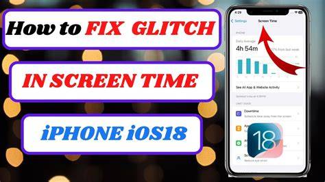 How to Fix Screen Time Glitch Ios 18