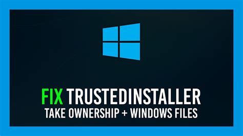 How to Fix TrustedInstaller