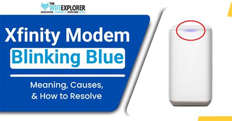 How to Fix Xfinity Modem Blinking Blue
