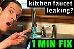 How to Fix a Leaking Kitchen Faucet