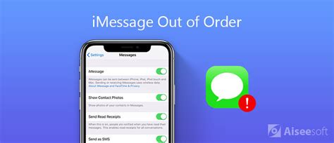 How to Fix iMessage Out of Order Issue on iOS Device