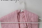 How to Fold Sweaters On Hanger