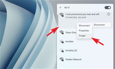 How to Forget a Network on Windows 11