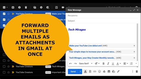 How to Forward Multiple Email Attachments