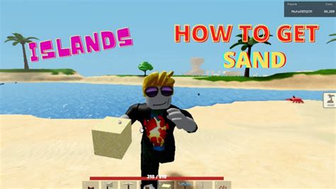 How to GET SAND - Islands - Roblox - YouTube