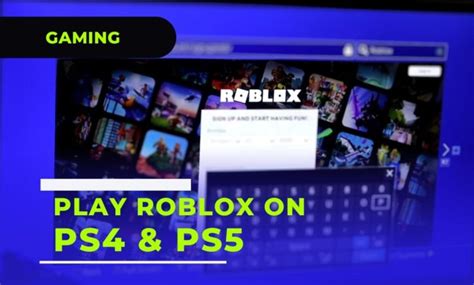 How to Get (Play) Roblox on PS4 in 2023 - Gamezo