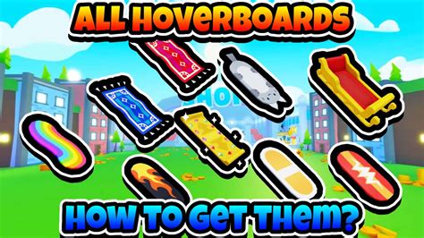 How to Get ALL HOVERBOARDS in Pet Simulator X - YouTube