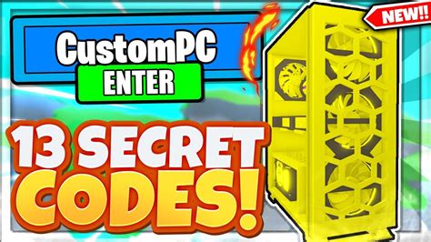 How to Get ALL SECRET ITEMS! Custom PC Tycoon Roblox 