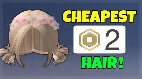 How to Get Cheap Roblox Hair
