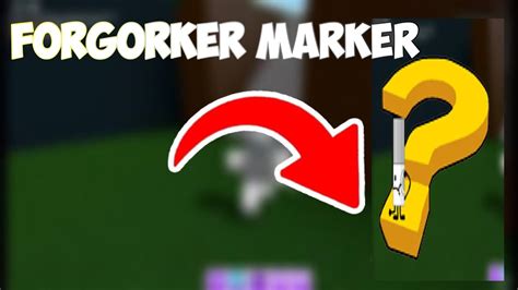 How to Get Forgorker in Find the Markers – Roblox