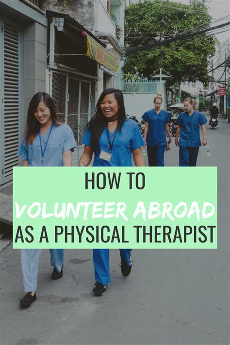How to Get Involved in Physical Therapy Volunteer Work
