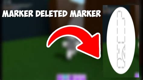 How to Get Marker Deleted in Roblox Find the Markers