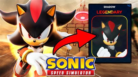How to Get Shadow in Sonic Speed Simulator