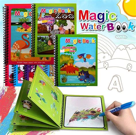 How to Get Started with Your Magic Water Drawing Book