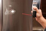 How to Get a Dent Out of Stainless Steel Fridge
