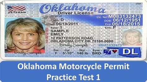 Oklahoma Motorcycle License