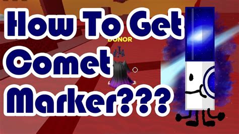 How to Get the Comet Marker in Roblox Find the Markers