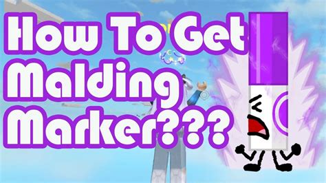 How to Get the Malding Marker in Roblox Find the Markers