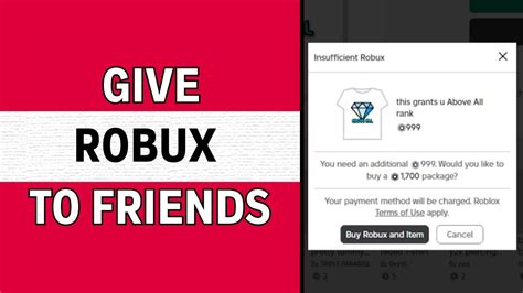How to Give Robux to Friends In Roblox [Full Guide]
