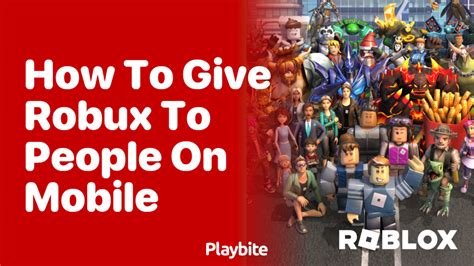 How to Give Robux to People on Mobile