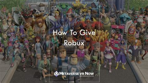 How to Give Someone a Robux: Beginner\'s Guide 2023 - Metaverse 