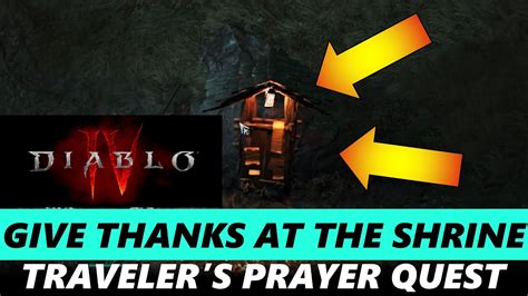 How to Give Thanks at the Shrine in Diablo 4