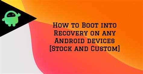 How to Go Back to the Stock Recovery on Android