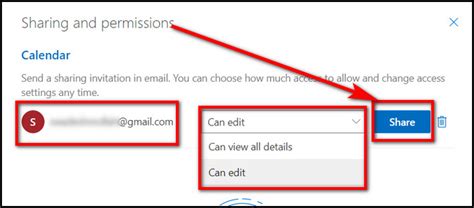 How to Grant Permissions for Shared Calendars