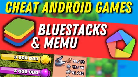 How to Hack Android Games in BlueStacks, Nox, Memu using Cheat 
