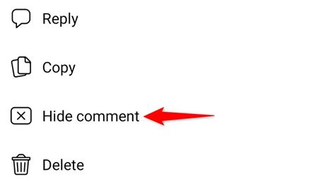 How to Hide Comments
