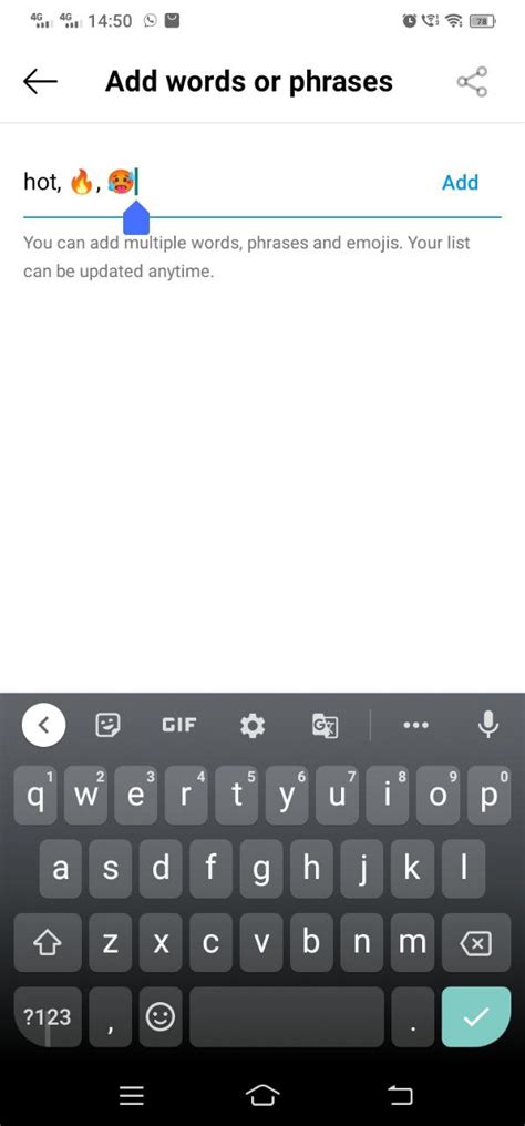 How to Hide Words and Phrases in Threads