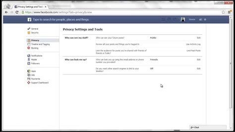 How to Hide Your Facebook Profile from Search Engines on Computer