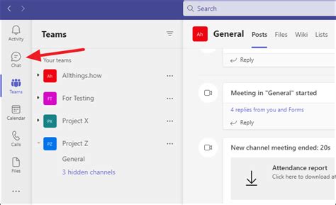 How to Hide a Microsoft Teams Chat