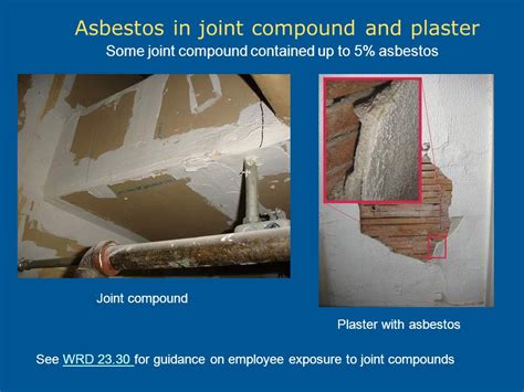 How to Identify Asbestos Joint Compound