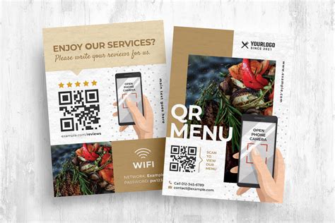 QR Code Flyer Templates Vol.2 [PSD, Ai, Vector] BrandPacks