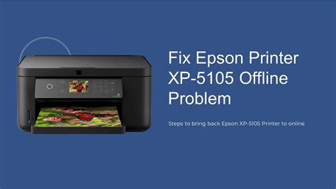 How to Install Epson XP-5105 Printer Driver