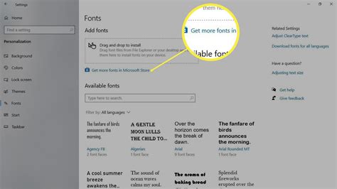 How to Install Fonts in Windows 10 from Microsoft Store