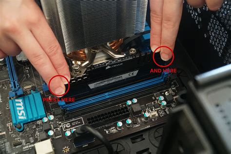 How to Install RAM Sticks on Motherboard